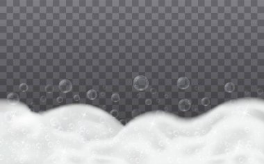 Banyo şampuanı köpüklü sabun köpüğü