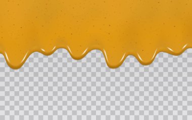 Sarı damlayan köri sosu