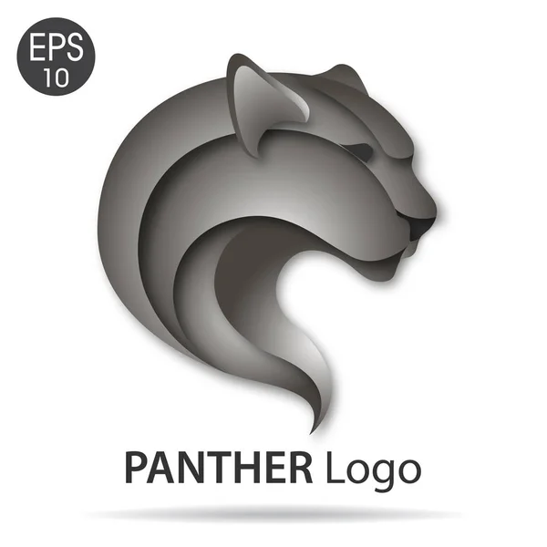 Pantera logotipo vetor ilustração — Vetor de Stock