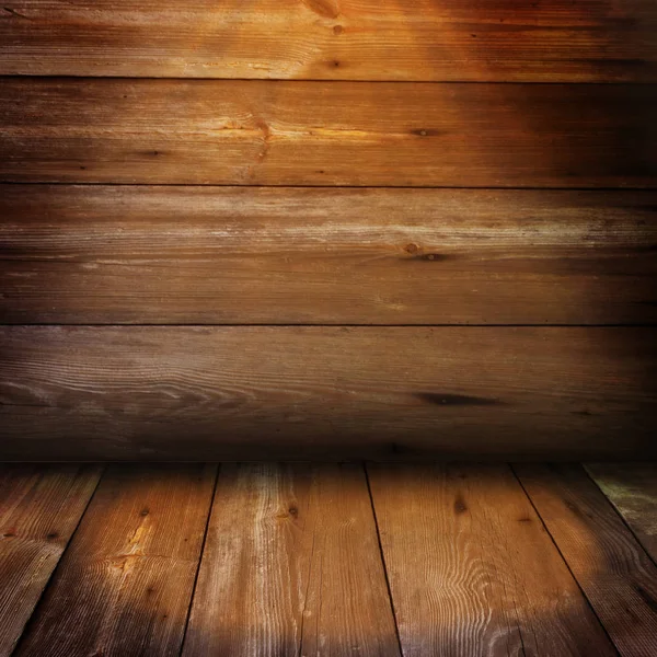 Background with shabby boards.  Celebration. Rays of light. — Stock Photo, Image