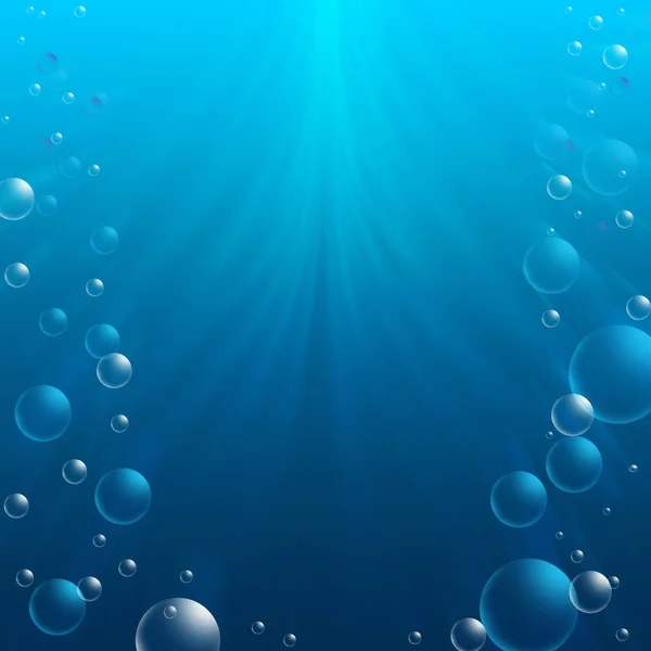 Абстрактный морской фон. Глубина и тайна. Синий фон . — стоковое фото