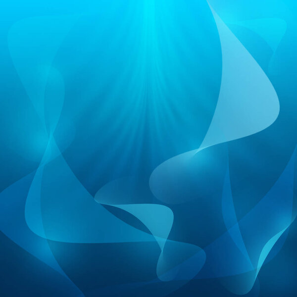 Abstract background. Night. Entertainment. Waves. Blue backgroun