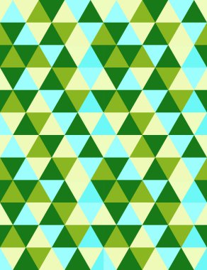 Pozitif üçgen sorunsuz doku uyumlu renklerde