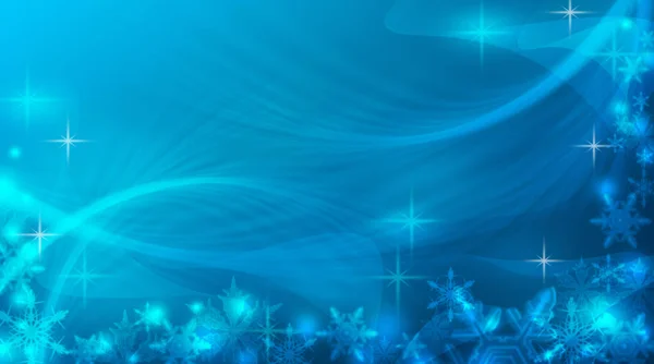 抽象的な青いお祭り冬の背景。新しい年. — ストック写真