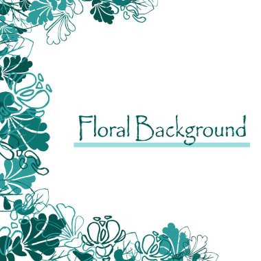 Eps10 tasarım. güzel çiçek arka plan sanat vektör