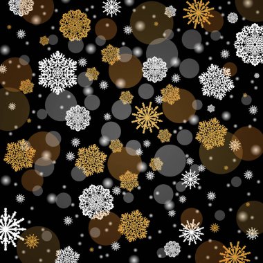 Gece parti. Kış arka plan. Kutlama.