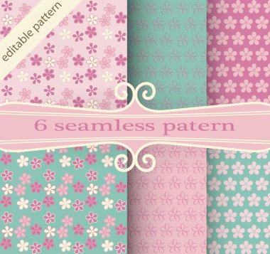 kesintisiz dokular kümesi. Kiraz çiçekleri. Bahar sorunsuz textu