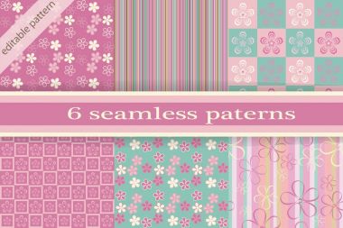 kesintisiz dokular kümesi. Kiraz çiçekleri. Bahar sorunsuz textu