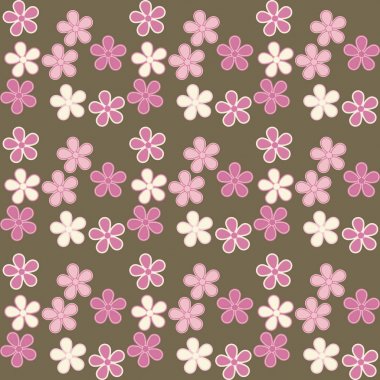 Vektör çiçek Dikişsiz desen arka plan. doku backgrou için