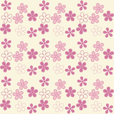 Vektör çiçek Dikişsiz desen arka plan. doku backgrou için