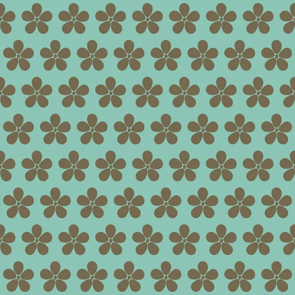 Flowers on a blue background. Seamless floral pattern. Spring ba — Stock Photo, Image