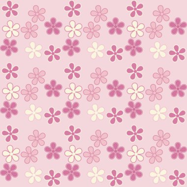 Sorunsuz çiçek desenli. EPS 10.