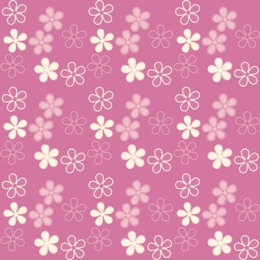 Sorunsuz çiçek desenli. EPS 10.