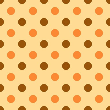sorunsuz Polka dot arka plan. Parlak polka dot doku. Vektör 