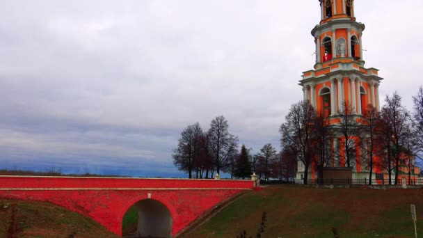 Ancient Kremlin in Ryazan — Stock Video