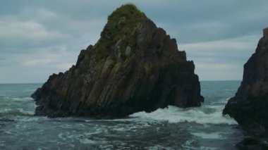 Kunashir Island buzlu