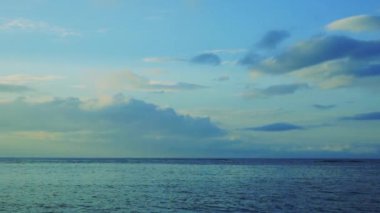 günbatımı üzerinde yaponiey. Kunashir için vid