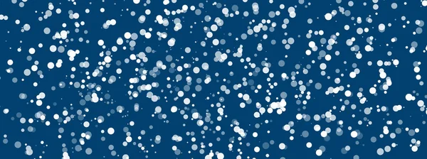 Sfondo di neve in caduta. Illustrazione vettoriale. Stile piatto con pendenza. Elementi di design . — Vettoriale Stock