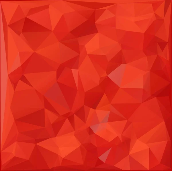Тло 3d багатокутника червоного кольору, сучасна текстура орігамі. Векторні ілюстрації. Елемент дизайну . — стоковий вектор