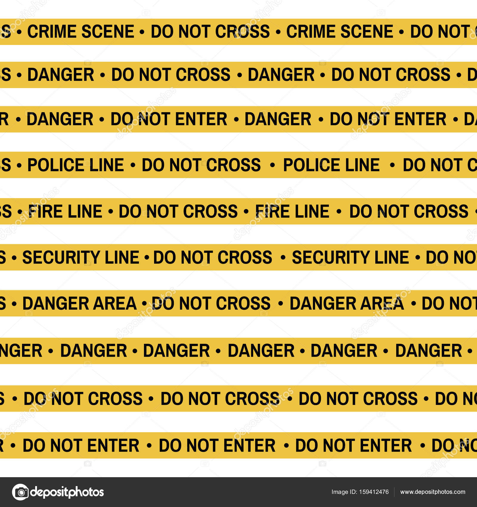 danger do not enter tape