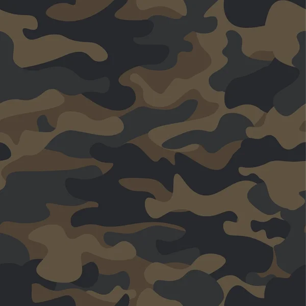 Mountain Seamless Camouflage Pattern dengan garis abstrak untuk pakaian dan pakaian Angkatan Darat. Pola kamuflase latar belakang ilustrasi vektor mulus. Latar Belakang Camo Militer Vektor Abstrak . - Stok Vektor