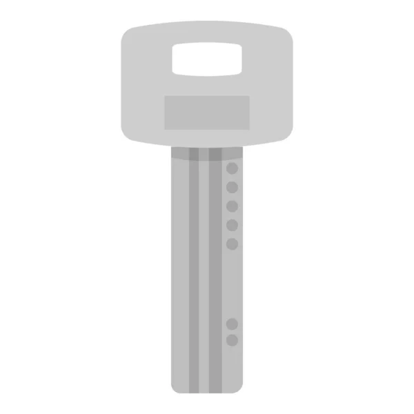 Schlüsselsymbol aus Stahl, Cartoon-Stil — Stockvektor