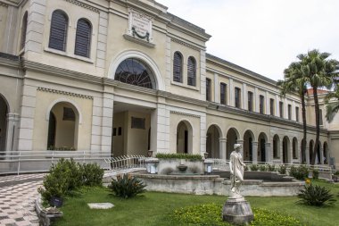 Göç Müzesi, devlet Sao soyu tükenmiş Hospedaria dos Imigrantes, Sao Paulo, doğusunda sütyen mahalle genel merkezinde Sp faaliyet Paulo, cephe