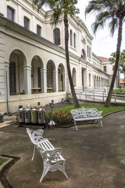 Göç Müzesi, devlet Sao soyu tükenmiş Hospedaria dos Imigrantes, Sao Paulo, doğusunda sütyen mahalle genel merkezinde Sp faaliyet Paulo, cephe. 