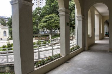 Sao Paulo, Sp, Brezilya, 03 Şubat 2017. Göç Müzesi, devlet Sao soyu tükenmiş Hospedaria dos Imigrantes, Sao Paulo, doğusunda sütyen mahalle genel merkezinde Sp faaliyet Paulo, cephe. 