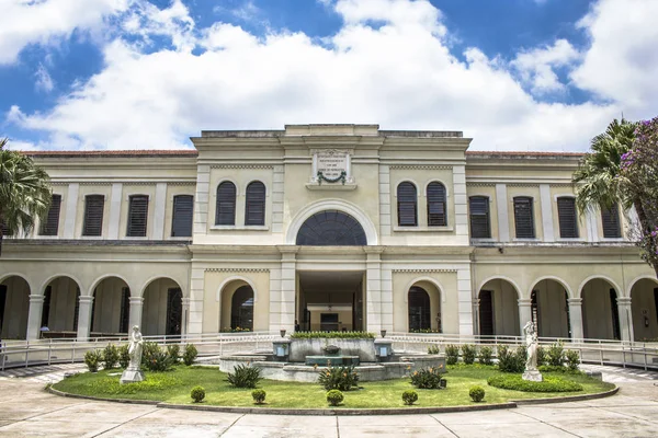 Sao Paulo, Sp, Brezilya, 10 Şubat 2017. Göç Müzesi, devlet Sao soyu tükenmiş Hospedaria dos Imigrantes, Sao Paulo, doğusunda sütyen mahalle genel merkezinde Sp faaliyet Paulo, cephe.