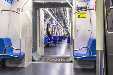Hala test, içinde Güney Bölge Sao Paulo, Sp altındadır satır 5-leylak tren iç.