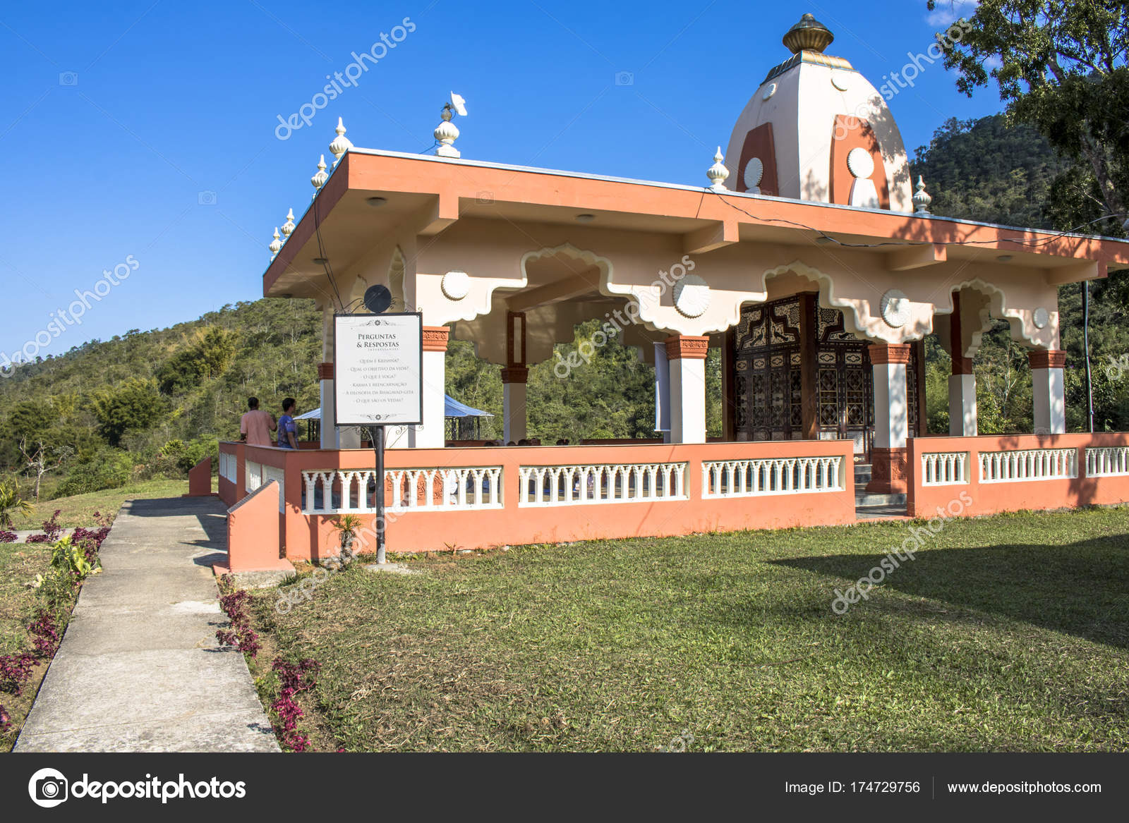 Pindamonhangaba Brazil July 2017 Temple International Society Krishna  Consciousness Iskon – Stock Editorial Photo © alfribeiro #174730240