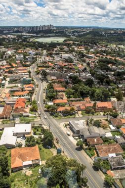Parana devlet Curitiba şehir manzarası