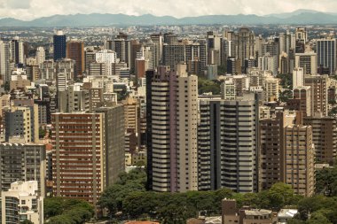 Parana devlet Curitiba şehir manzarası