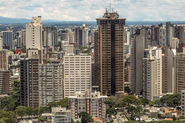 Skyline Curitiba City Parana State — Stock Photo, Image