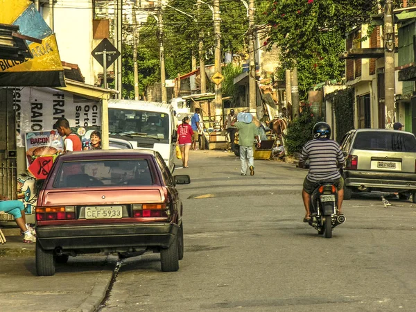 São Paulo Brasil Janeiro 2007 Rua Velha Periferia Então Cidade — Fotografia de Stock