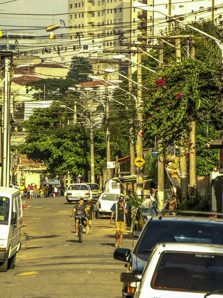 Σάο Πάολο Βραζιλία Ιανουαρίου 2007 Old Street Στην Πόλη Περιφέρεια — Φωτογραφία Αρχείου