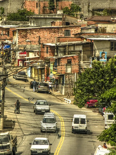 Σάο Πάολο Βραζιλία Ιανουαρίου 2007 Old Street Στην Πόλη Περιφέρεια — Φωτογραφία Αρχείου