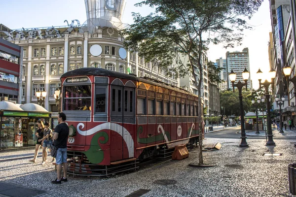 Curitiba Paraná Enero 2018 Reading Bond November Street Lugar Turístico — Foto de Stock