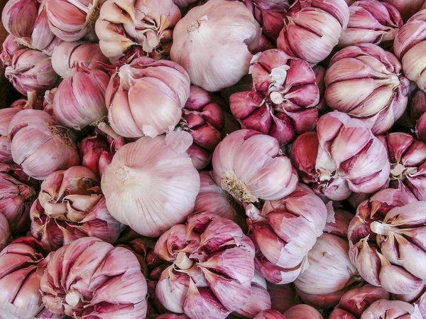 Garlic Sold Street Market Sao Paulo — Stock Photo, Image