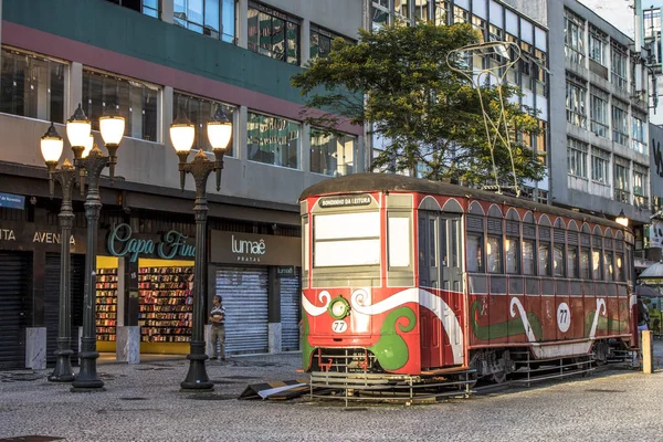 Curitiba Paraná Enero 2018 Reading Bond November Street Lugar Turístico — Foto de Stock