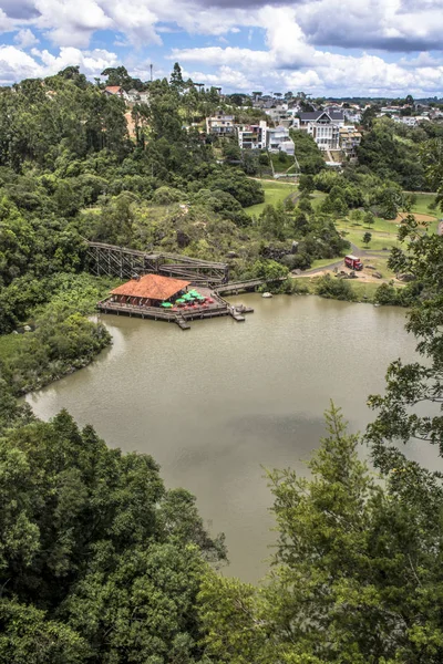 Curitiba Parana Brasile Tangua Park Vista Panoramica Sulla Città — Foto Stock