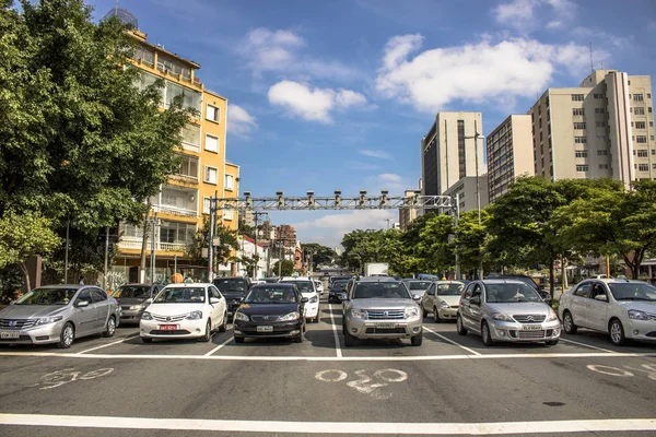 Sao Paulo Brazil February 2017 Speed Control Radar Camera Brazil — Stock Photo, Image