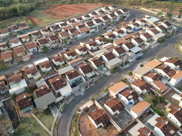 Pompeia Sao Paulo Brasilien August 2019 Luftaufnahme Der Baustelle Standardisierter — Stockfoto