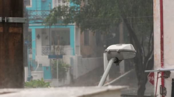 Giorno Rany Nella Città Sao Pauli Brasile — Video Stock