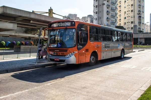 Sao Paulo Brasil Septiembre 2015 Terminal Autobuses Vila Madalena Sao —  Fotos de Stock