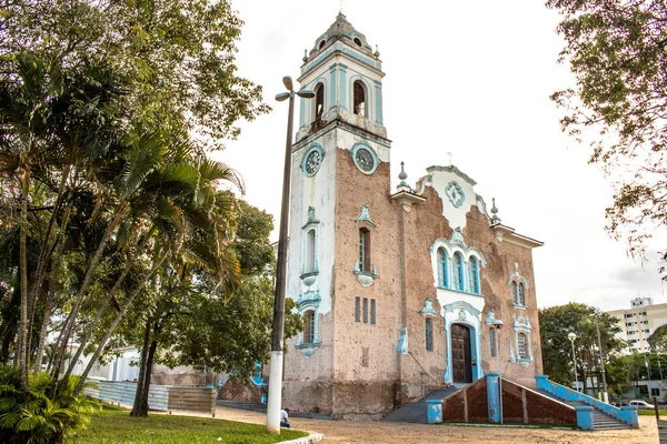 브라질 상파울루의 마릴리아 2019 상파울루의 중심에 상파울루 중앙에 대성당을 복원하는 — 스톡 사진