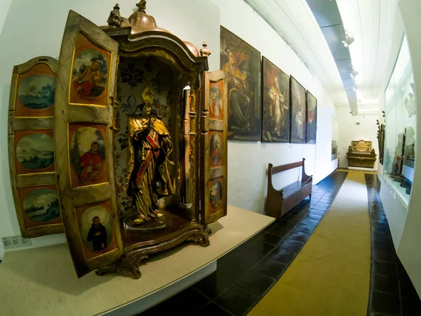 Sao Paulo Brasil Octubre 2019 Dentro Del Monasterio Luz Museo — Foto de Stock