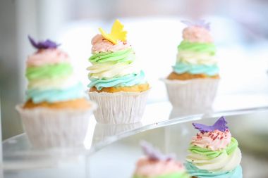 Ayrıntı tatlılar çikolata üzerinde kapatın