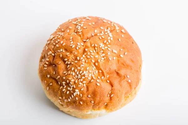 Close up van een broodje hamburger — Stockfoto